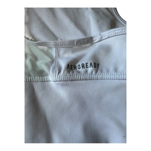 adidas PRIMEGREEN White Sports Bra – Women’s Medium - Picture 4 of 7